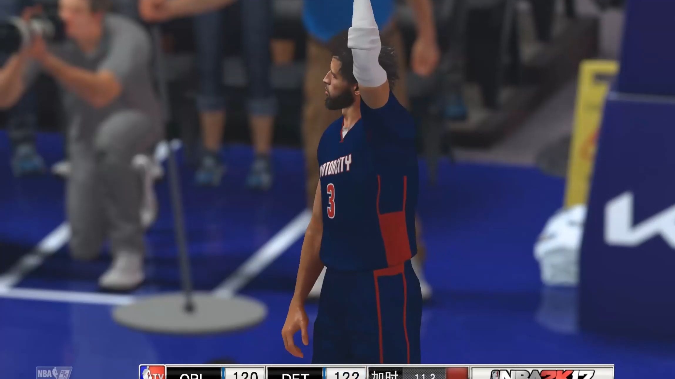 澳客官方-活塞险胜魔术,实现掉队